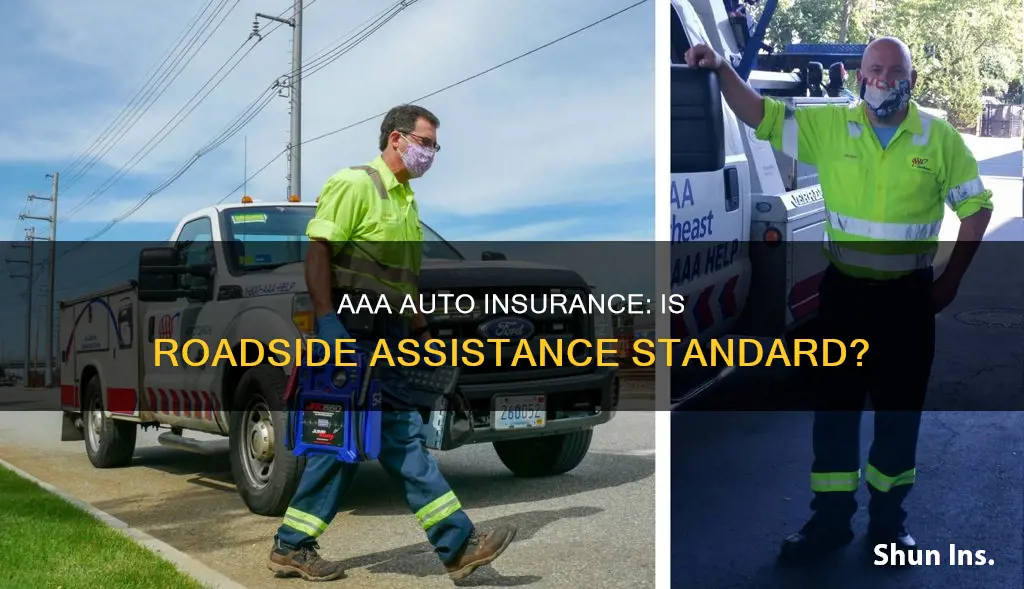 does aaa auto insurance include roadside assistance