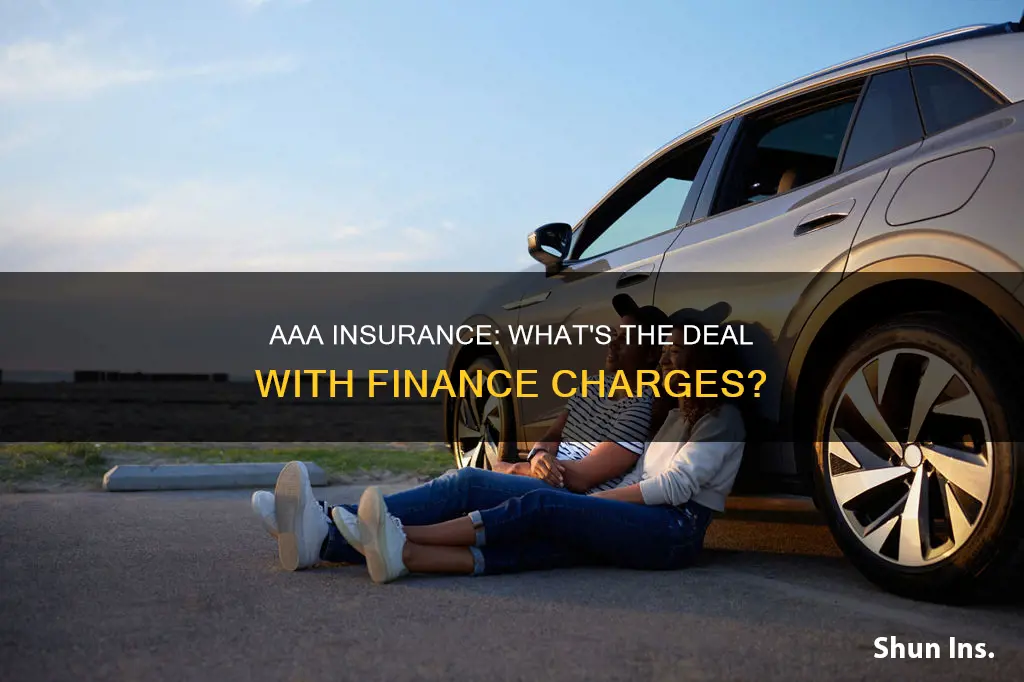 does aaa charge finance rate on insurance
