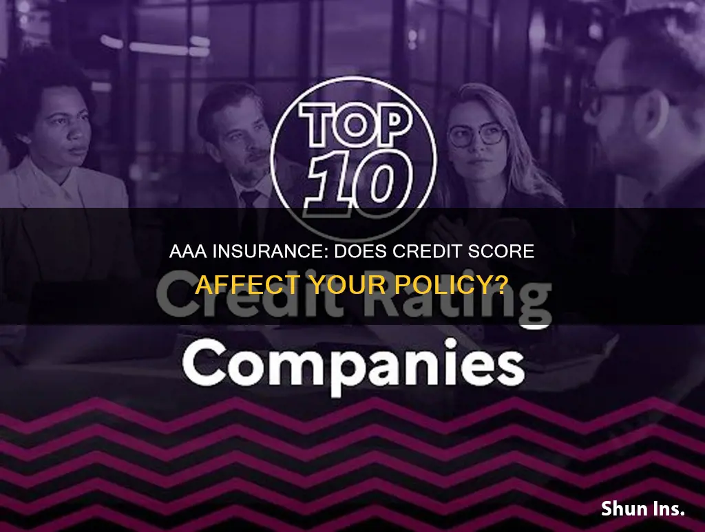 does aaa check credit for insurance