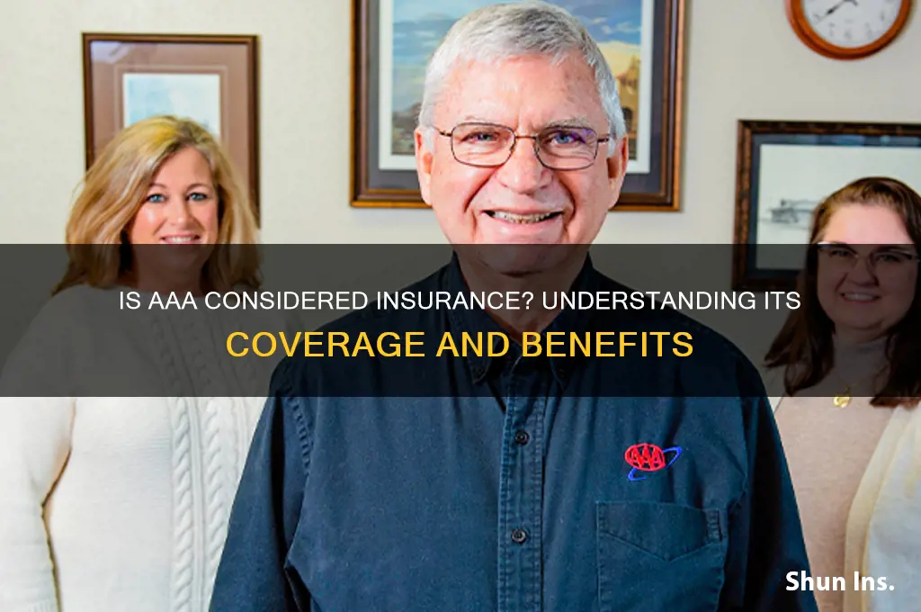 does aaa count as insurance