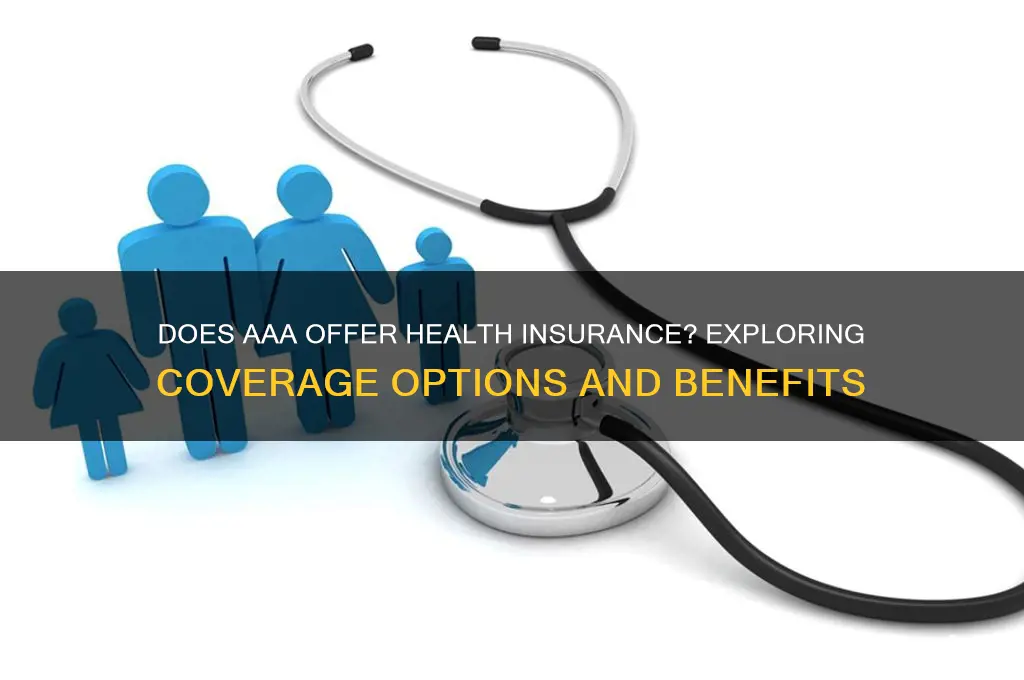 does aaa have health insurance