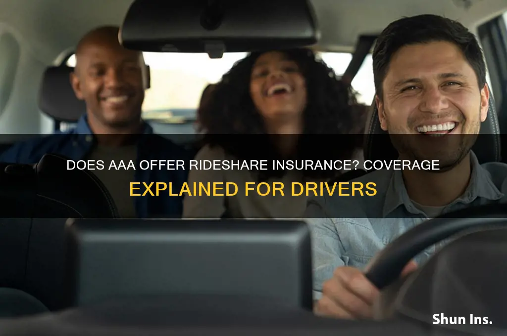 does aaa have rideshare insurance