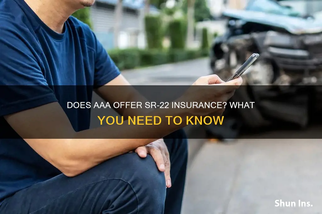 does aaa have sr 22 insurance