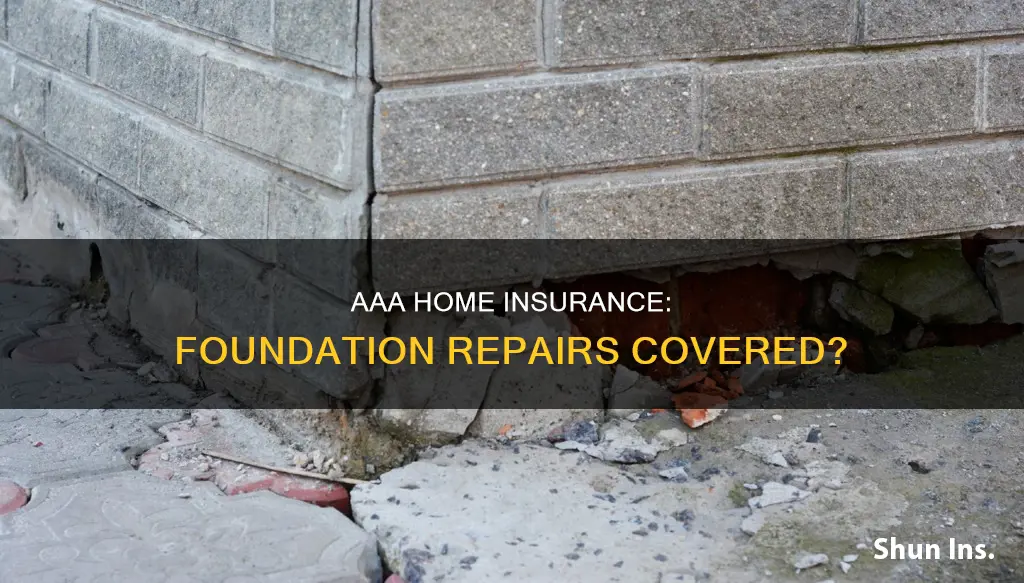 does aaa homeowners insurance cover foundation repair
