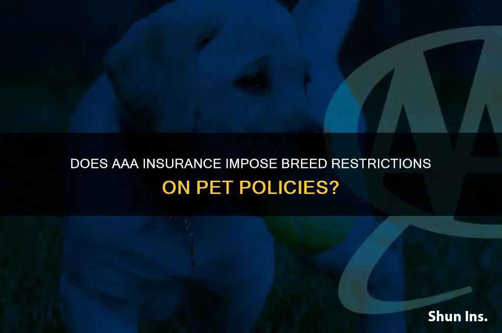 does aaa insurance have breed restrictions