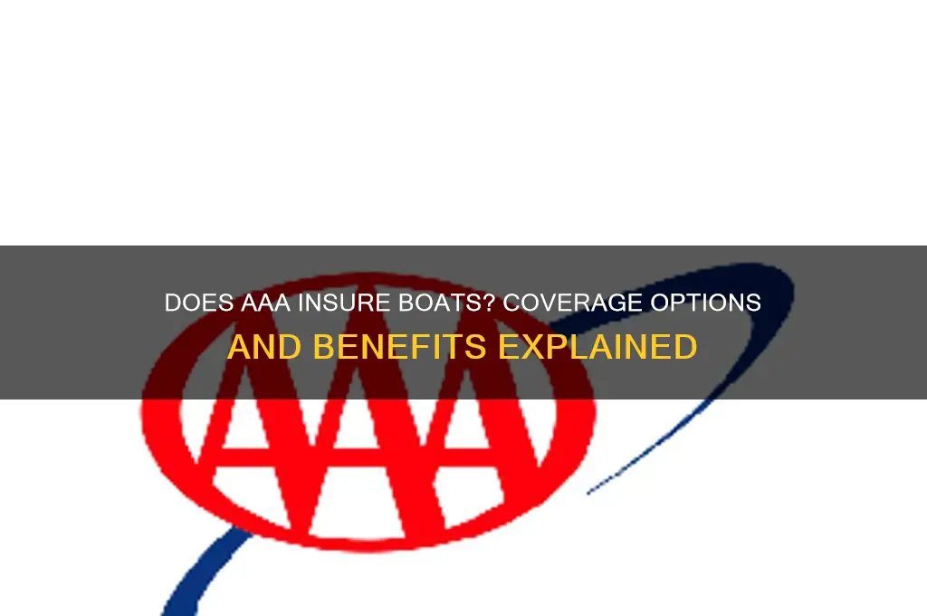 does aaa insure boats