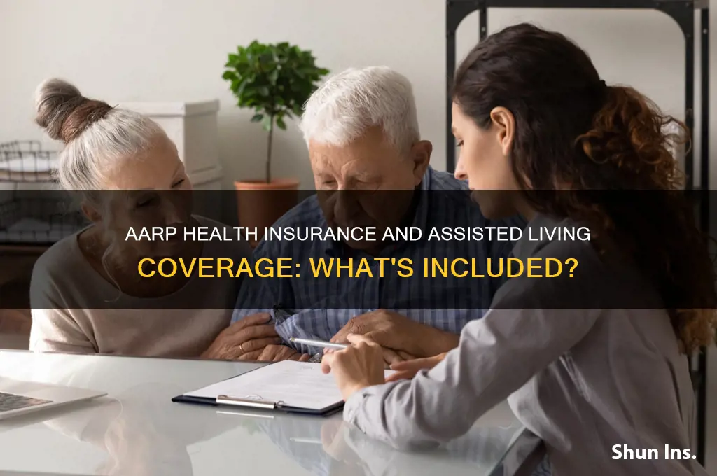 does aarp health insurance cover any part of assited living