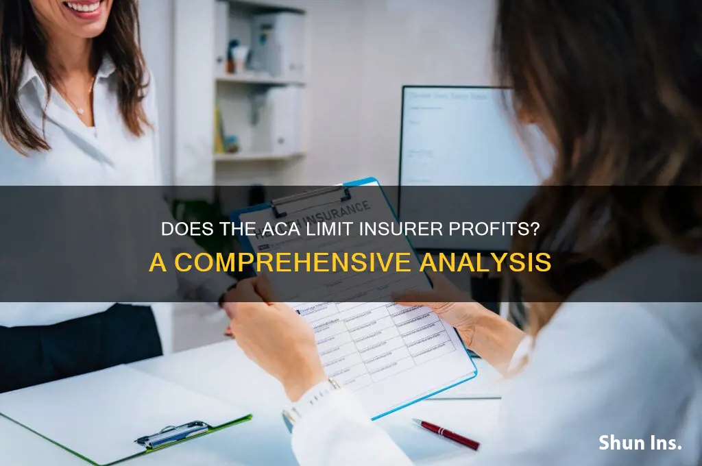does aca cap profit for insurers