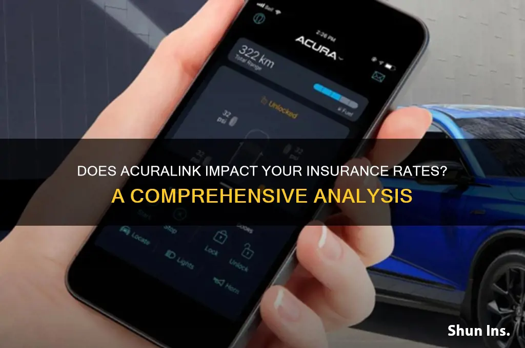 does acura link lower your insurance