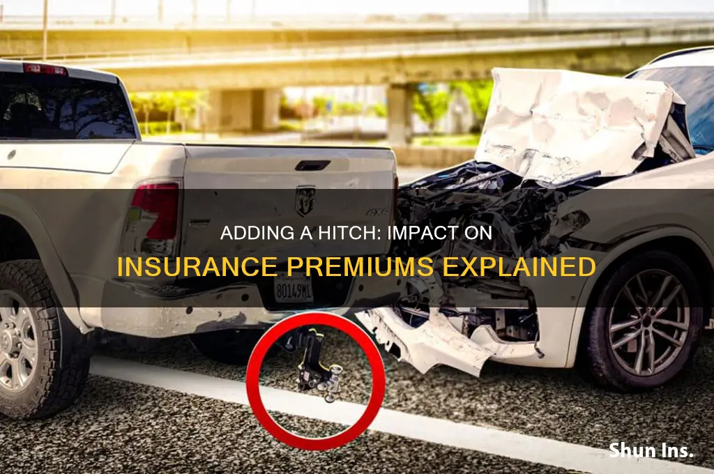 does adding a hitch make insurance increase