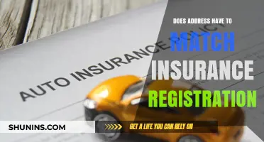 Does Your Address Need to Match Insurance and Registration Details?