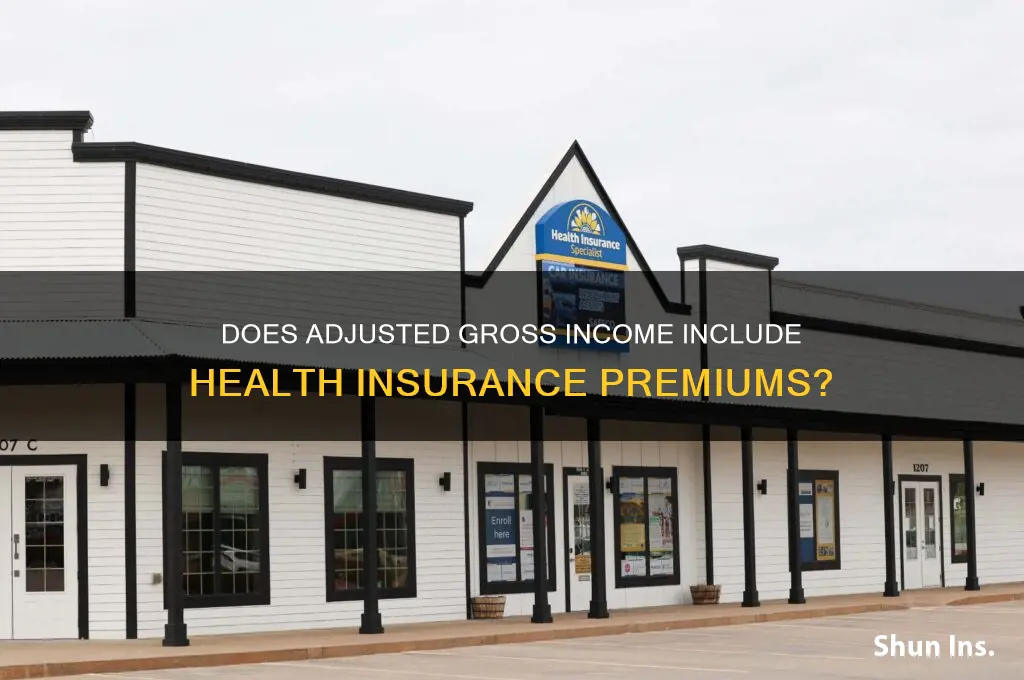 does adjusted gross income include health insurance