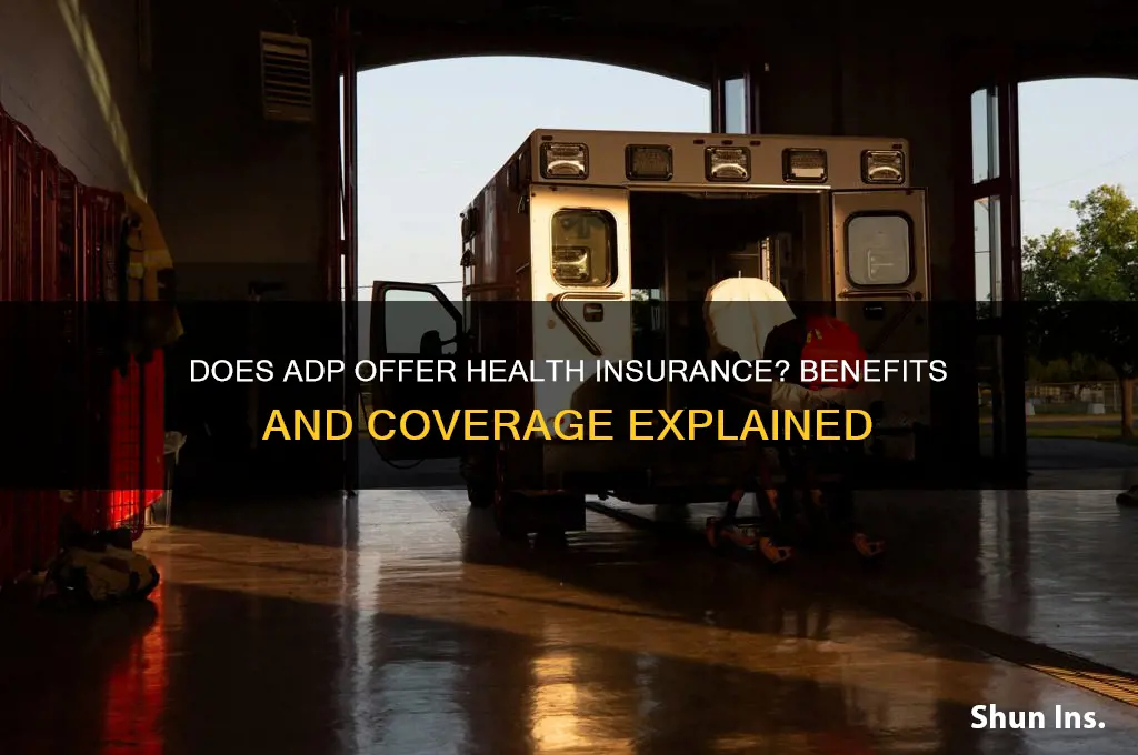does adp provide health insurance