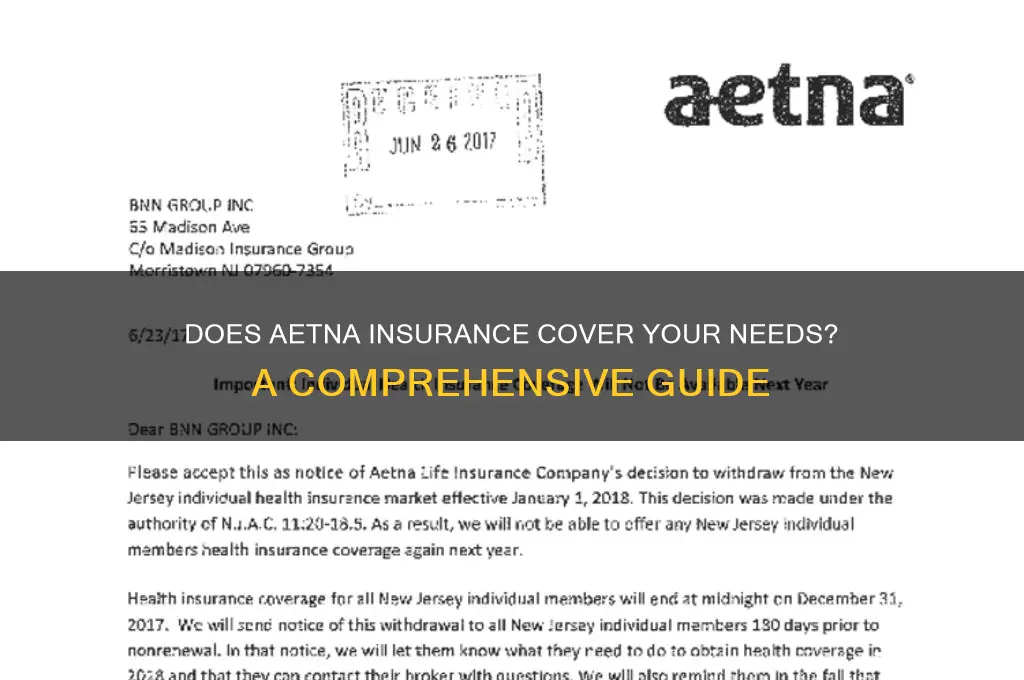 does aetna insurance