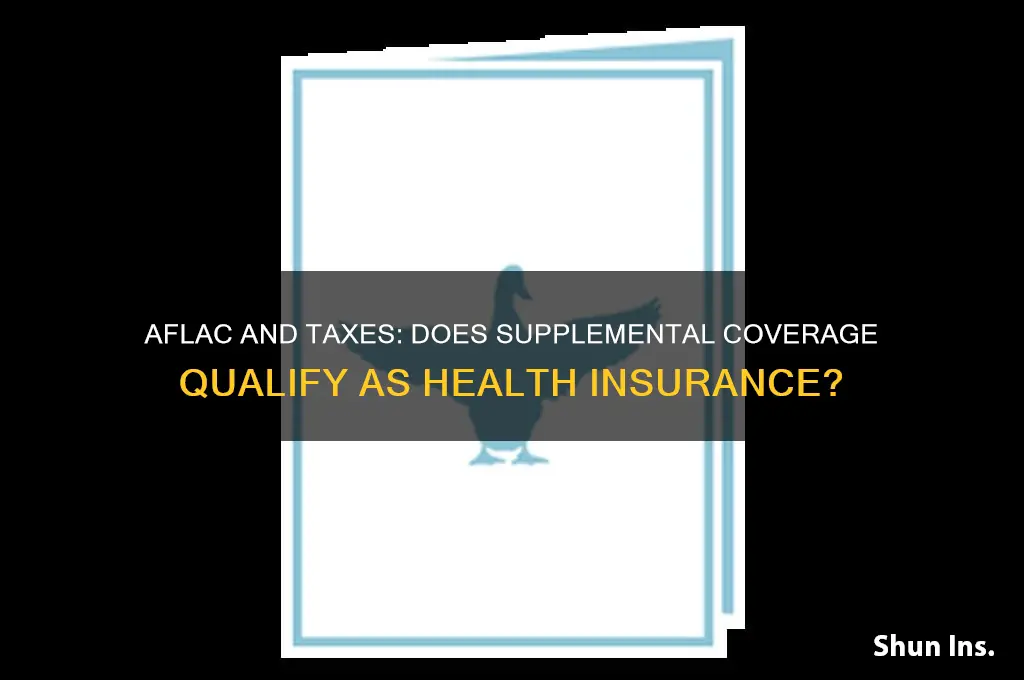 does aflac count as health insurance for taxes