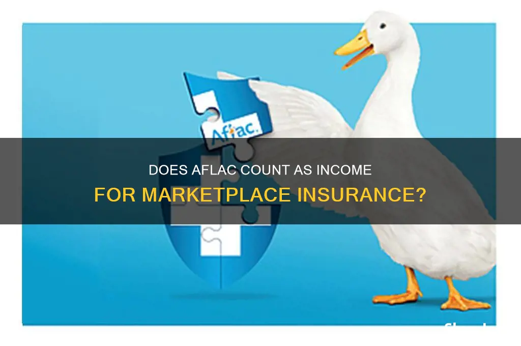 does aflac count as income for marketplace insurance