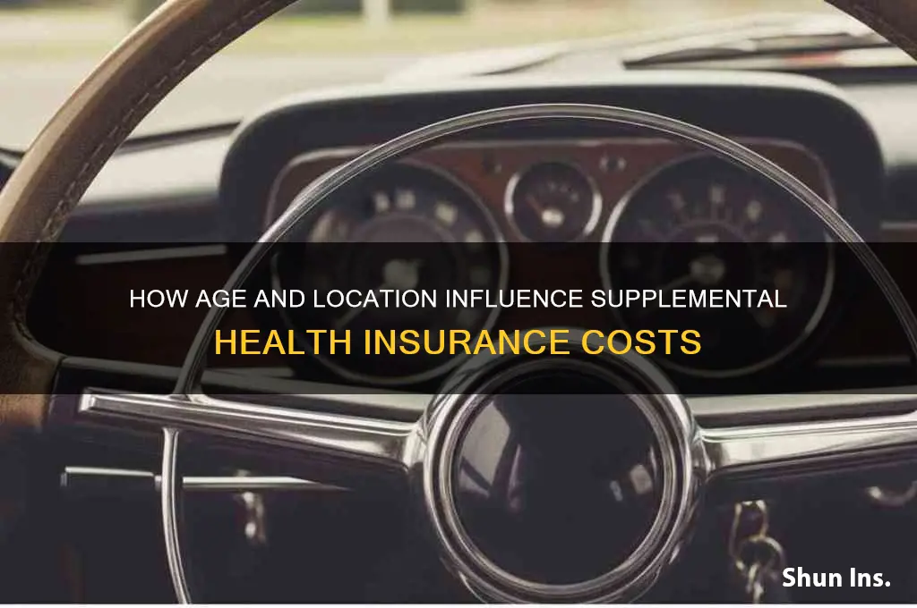 does age and location affect supplemental health insurance
