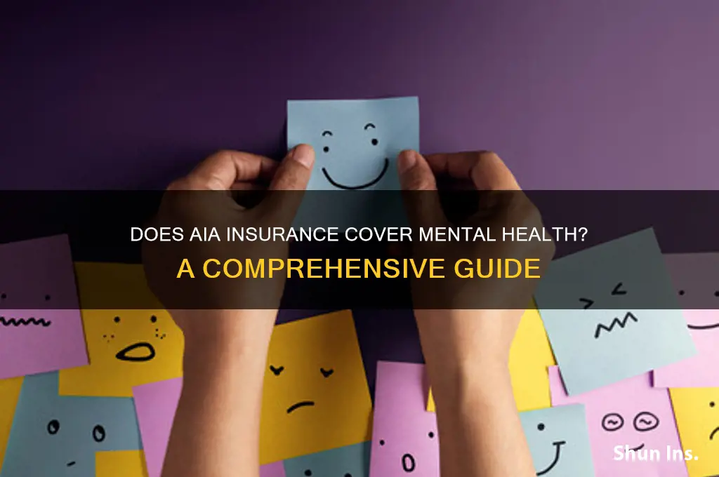 does aia insurance cover mental health