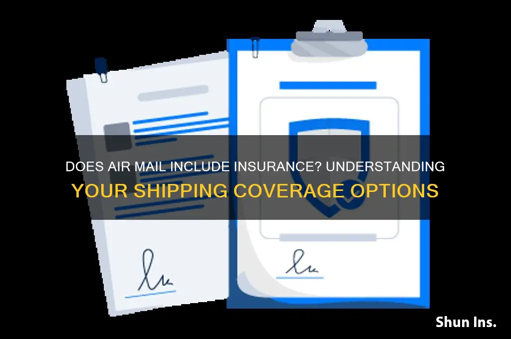 does air mail have insurance