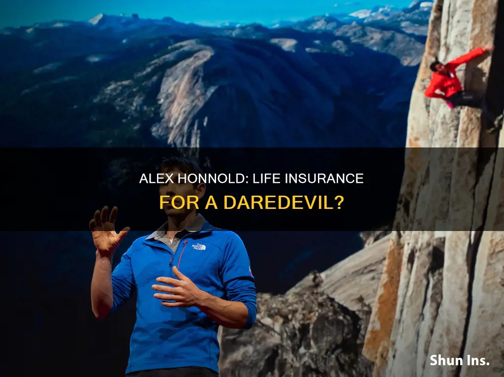 does alex honnold have life insurance