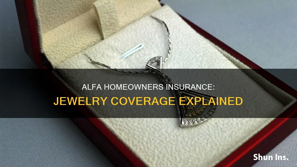 does alfa homeowners insurance cover jewelry