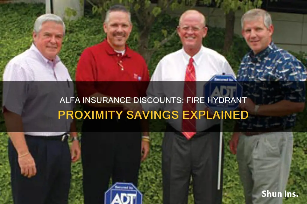 does alfa insurance give discount for fire hydrant
