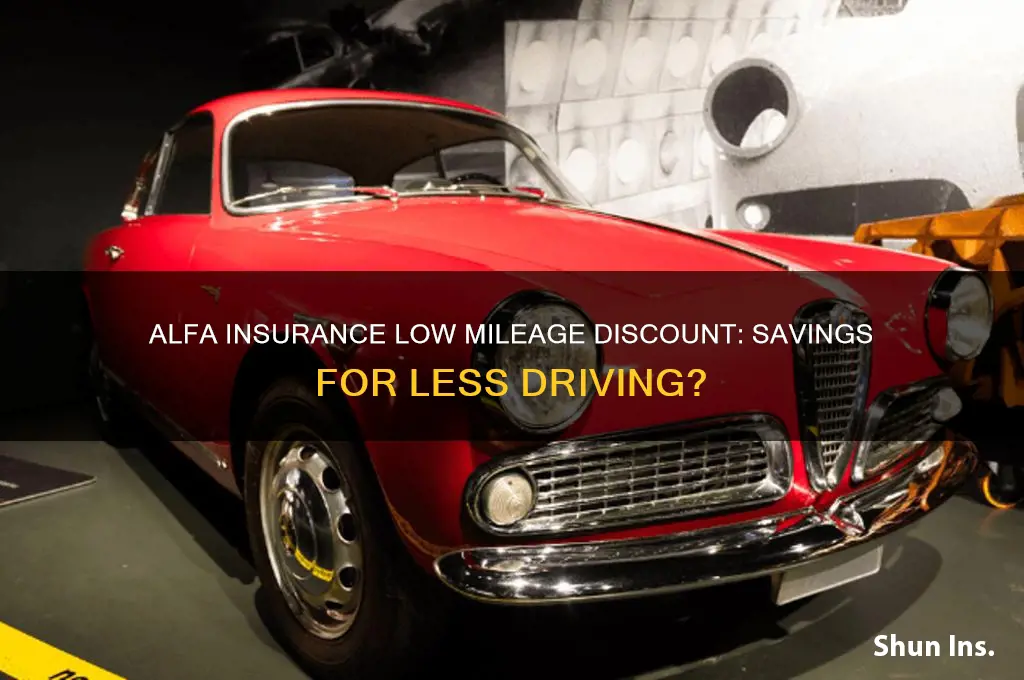 does alfa insurance have a low mileage discount