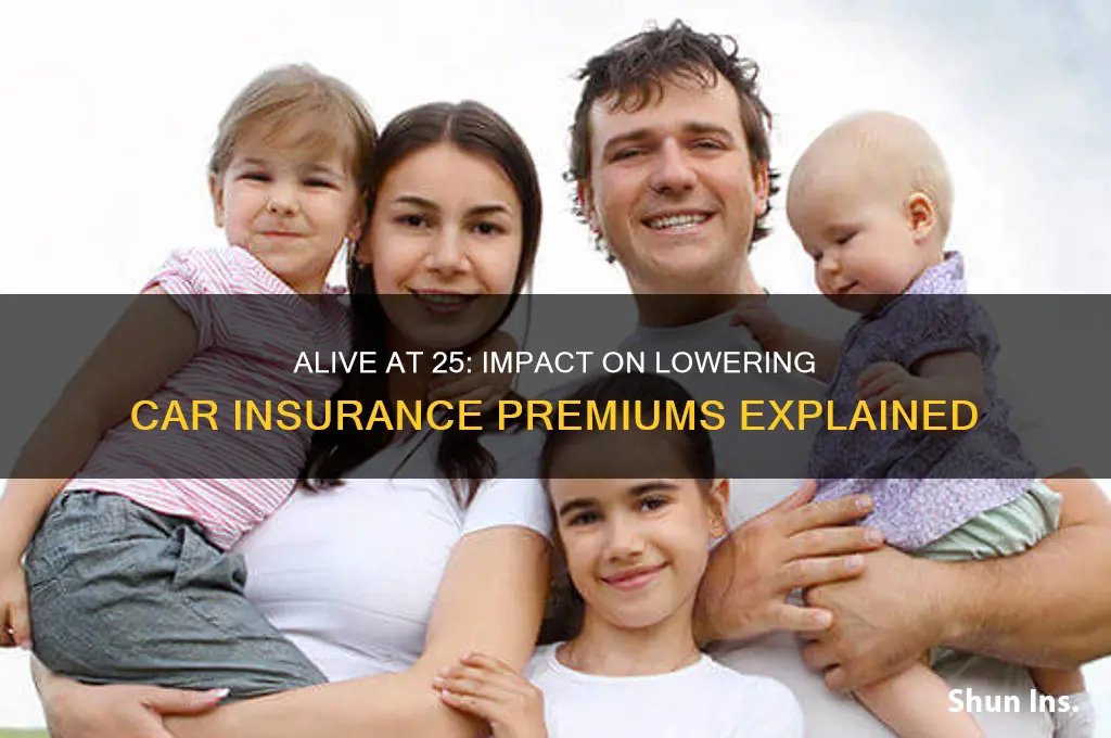 does alive at 25 reduce insurance