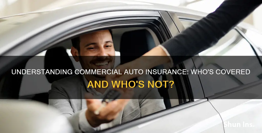 does all commercial auto insurance cover all vehicle passengers