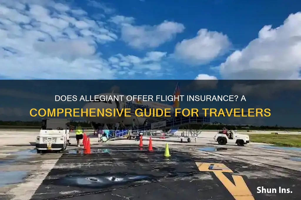 does allegiant have flight insurance