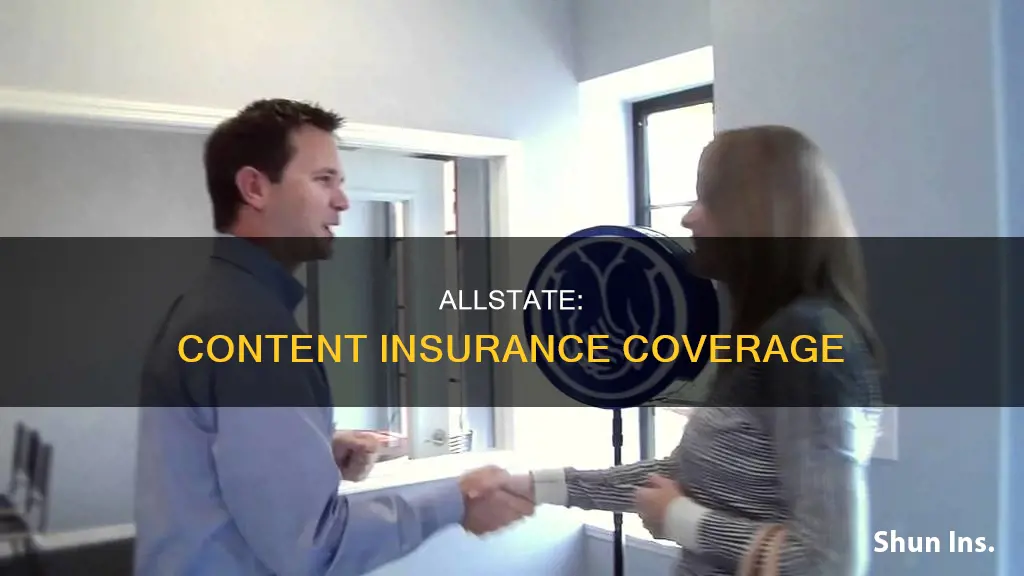 does allstate carry content insurance