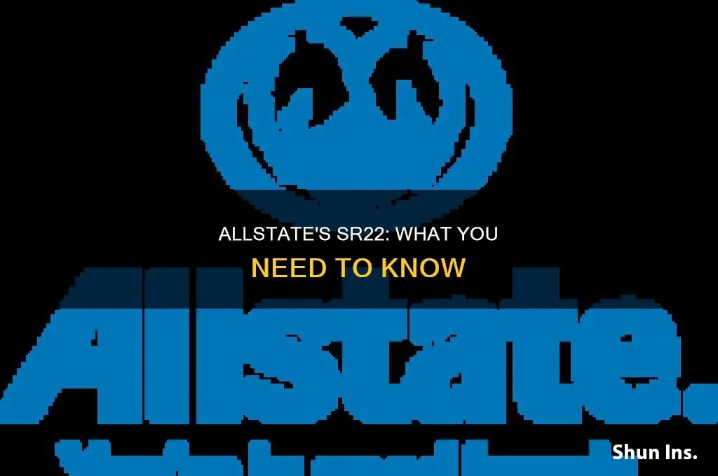 does allstate do sr22