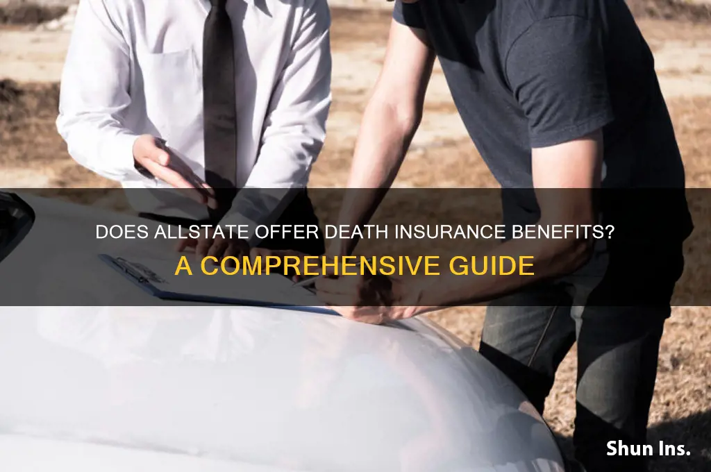 does allstate have death insurance benefits