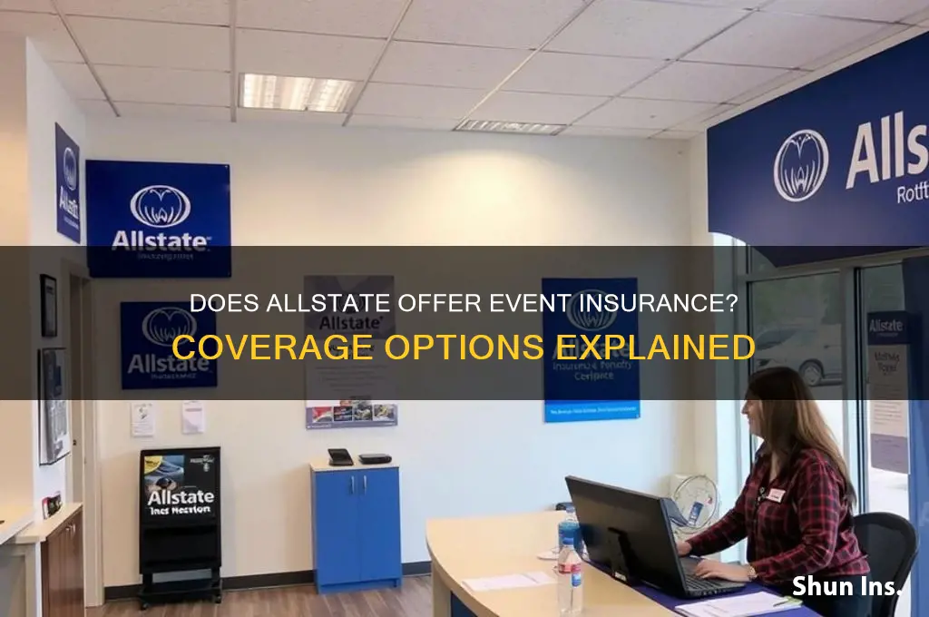 does allstate have event insurance