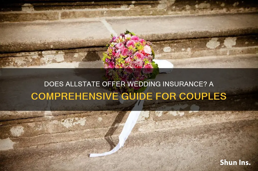 does allstate have wedding insurance