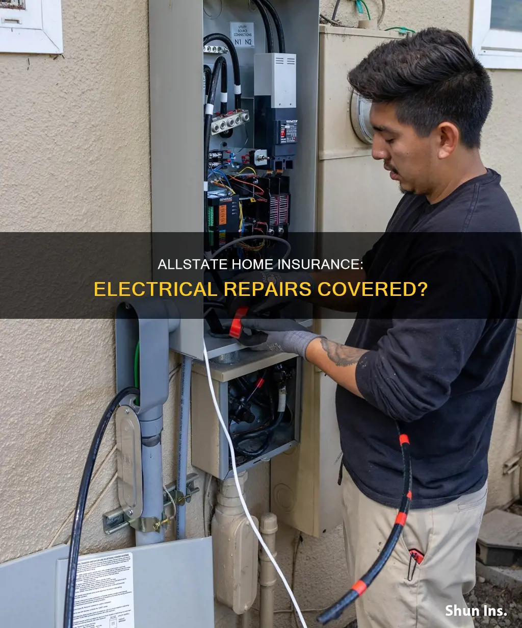 does allstate homeowners insurance cover electrical repairs