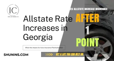 Does Allstate Raise Rates After a 1-Point Ticket? Find Out