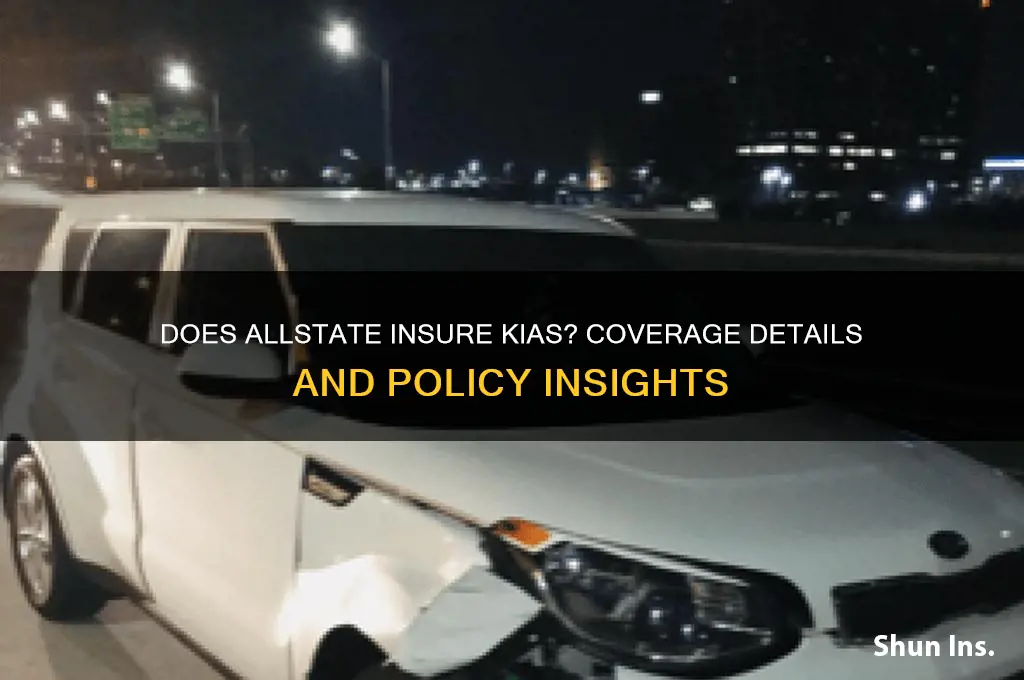 does allstate insure kias