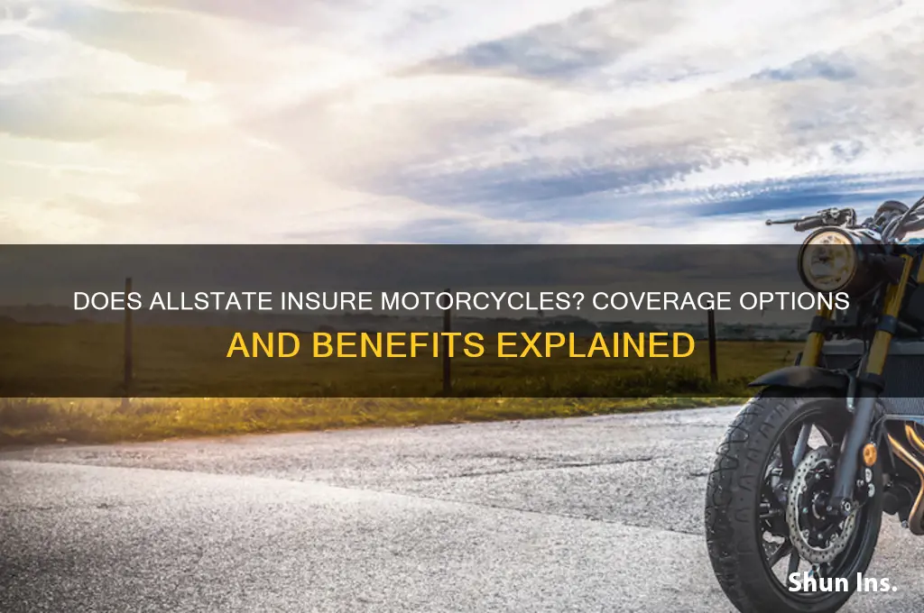 does allstate insure motorcycles