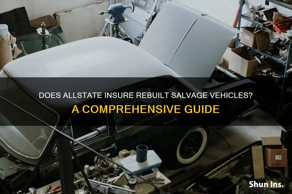 does allstate insure rebuilt salvage