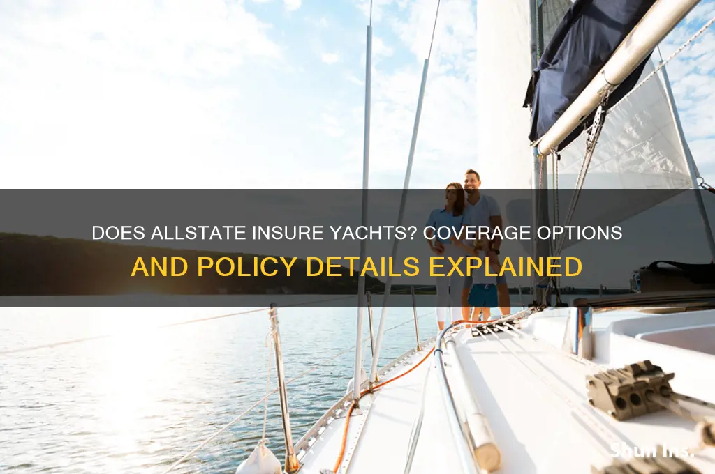 does allstate insure yatchs
