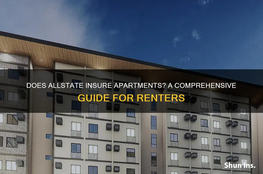 does allstate insured apartments