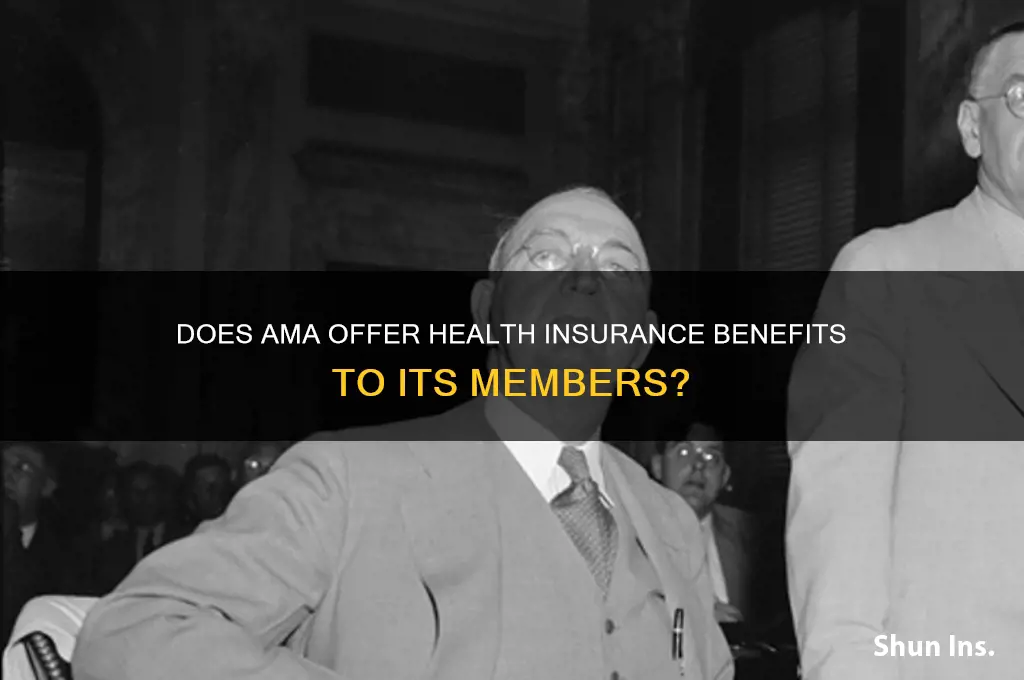 does ama provide health insurance for their members