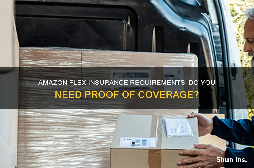 does amazon flex ask for proof of insurance