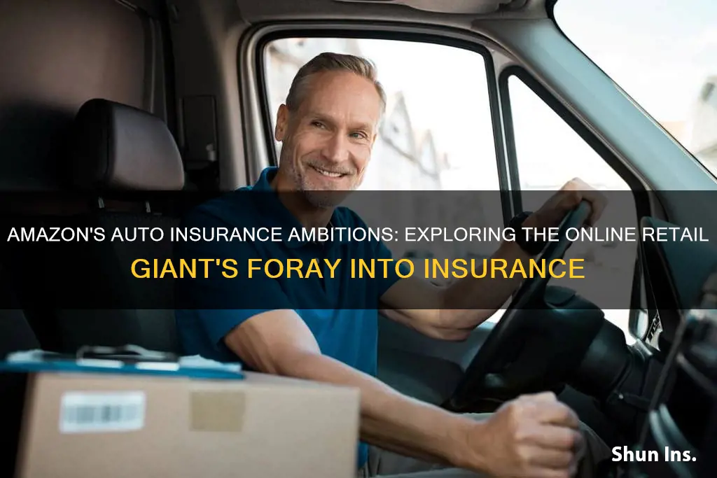 does amazon sell auto insurance