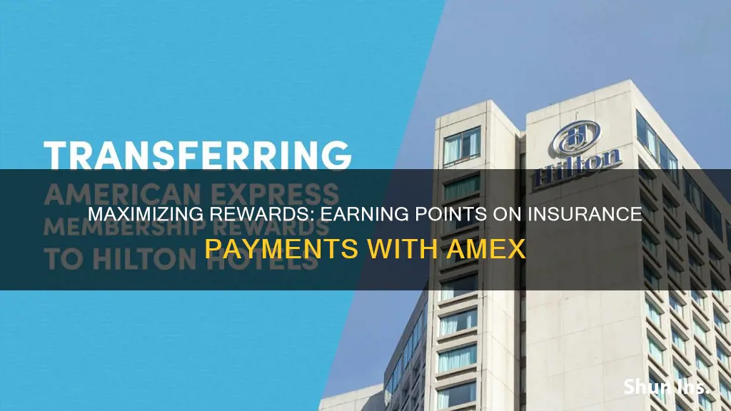 does american express give points for insurance payments
