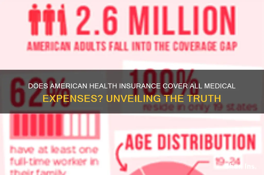 does american health insurance cover everything