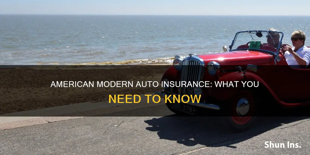 does american modern write auto insurance