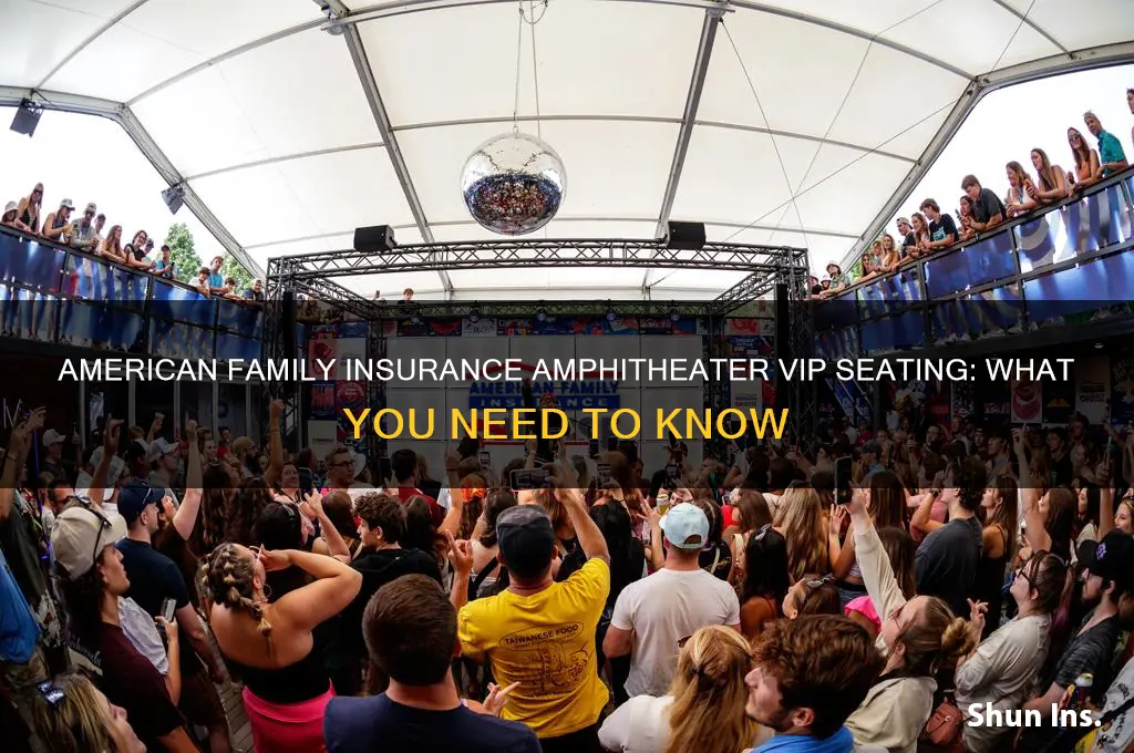 does americanfamily insurance ampitheatr have vip seating