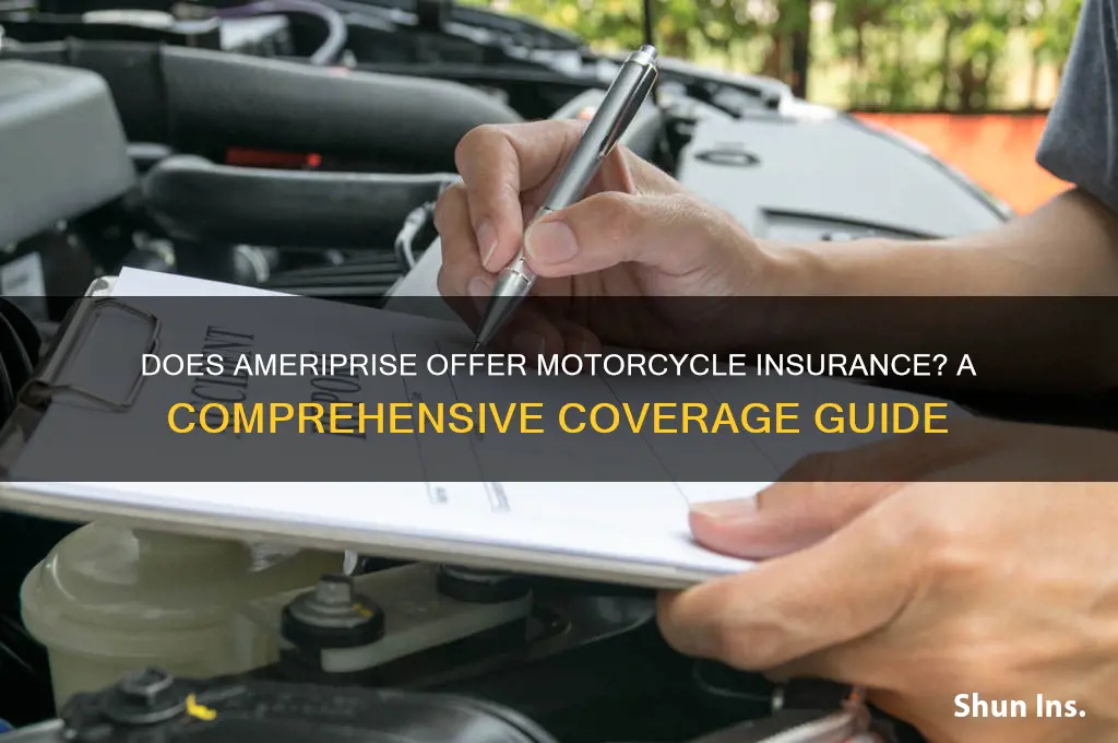 does ameriprise have motorcycle insurance